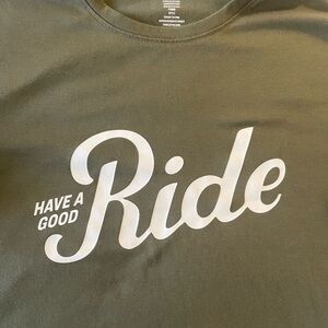 Trek Olive Green 'Have a Good Ride' Tee - Short Sleeve